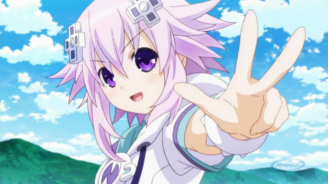 Anime character holding up 3 fingers